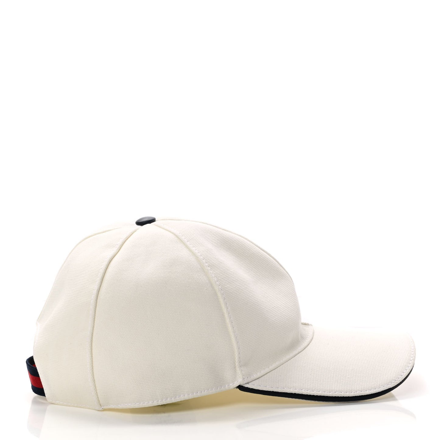 Canvas Web Baseball Hat XL 60 White
