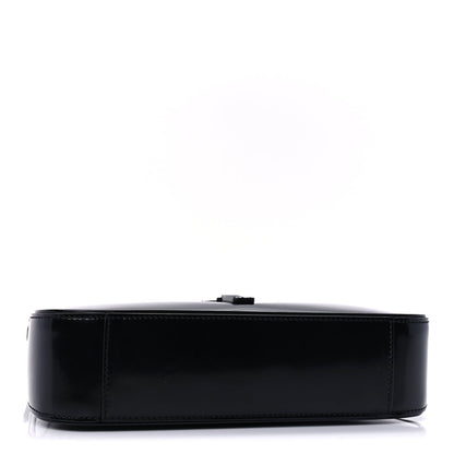 Saint Laurent Patent Le 5 A 7 Monochrome Hobo  Black 5 of 9