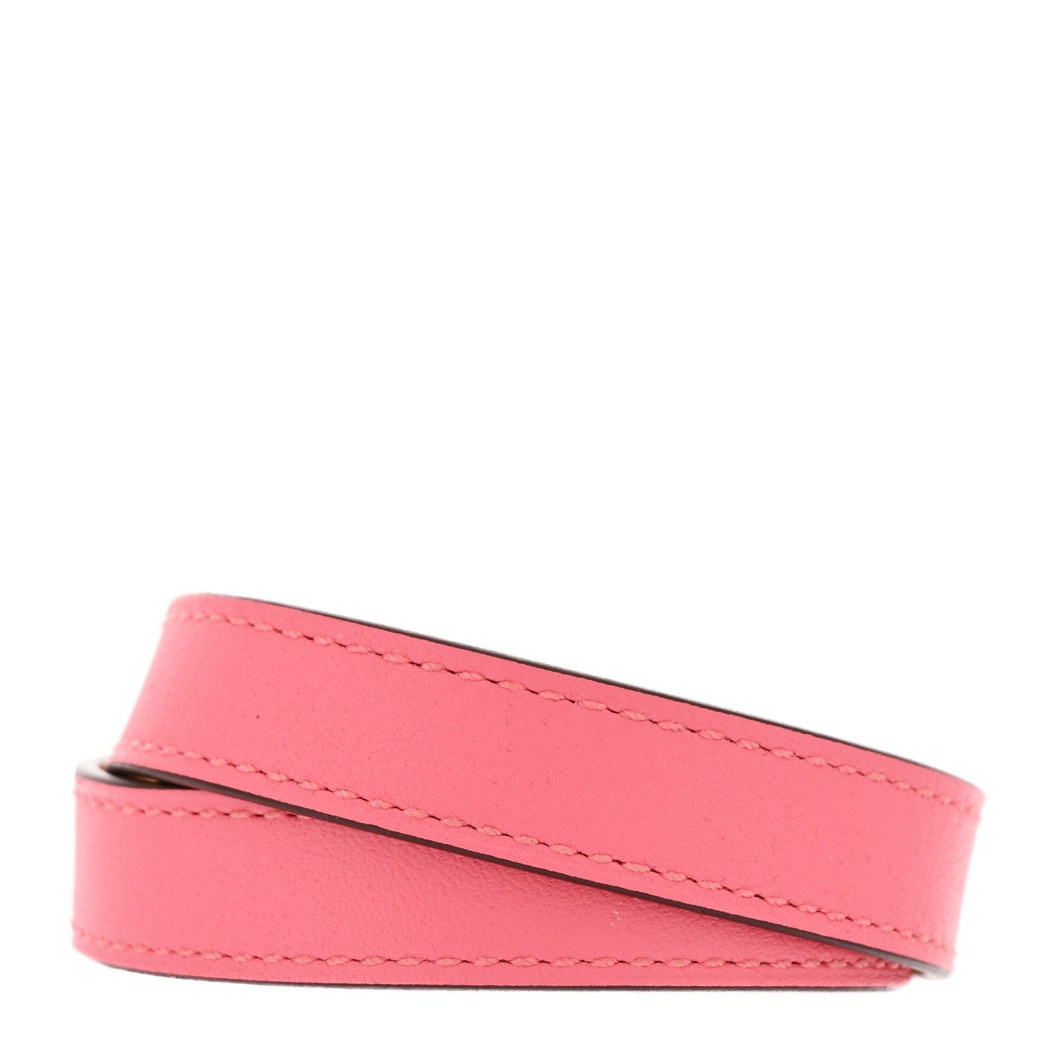 Hermes Swift Kelly Double Tour Bracelet T2  Rose Azalee 3 of 6