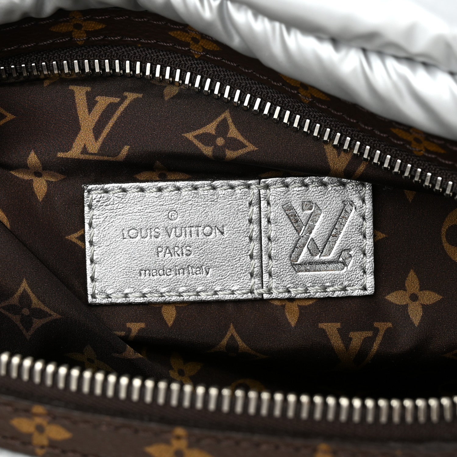 Louis Vuitton Econyl Monogram Pillow Bumbag Silver 6 of 9