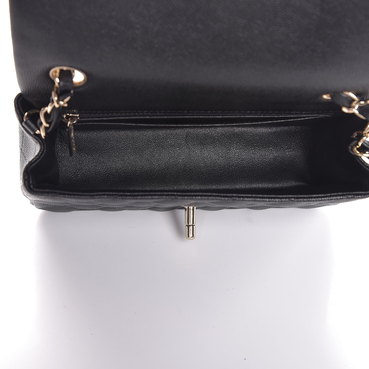 Chanel Caviar Quilted Mini Rectangular Flap Black 5 of 8