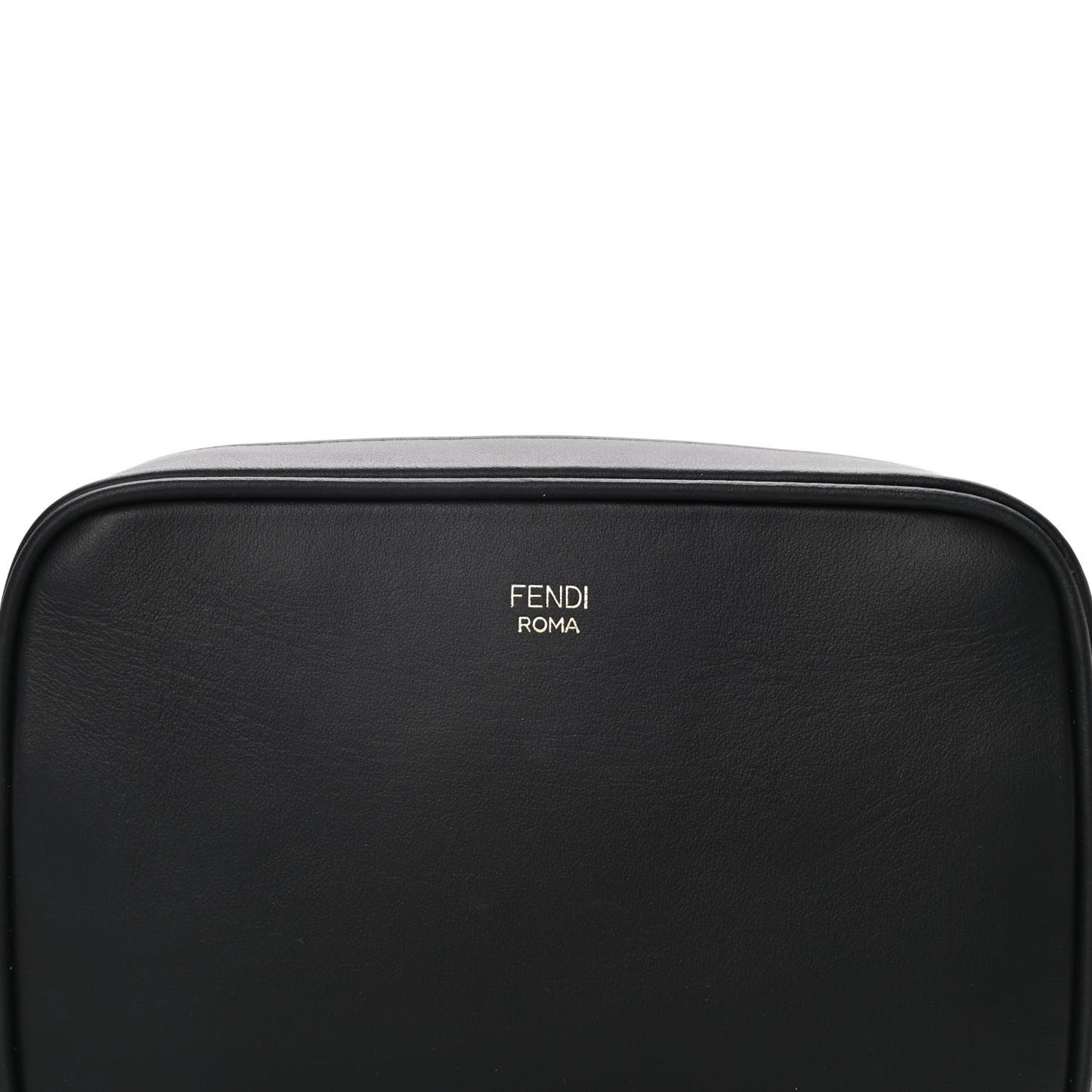 Vitello Century Bi-Color FF 1974 Embossed Mini Camera Case Maya Black