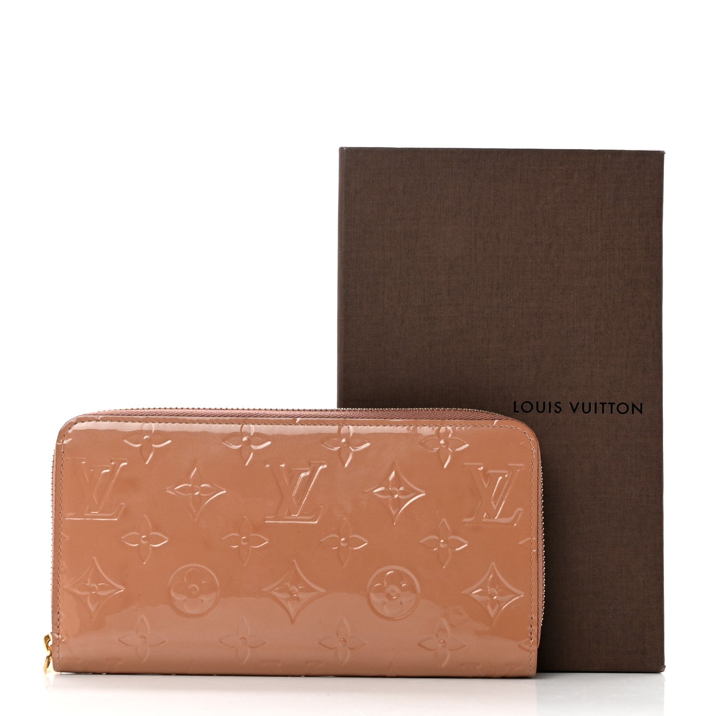 Vernis Zippy Wallet Rose Velours