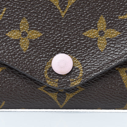 Louis Vuitton Monogram Josephine Wallet Rose Ballerine 11 of 13