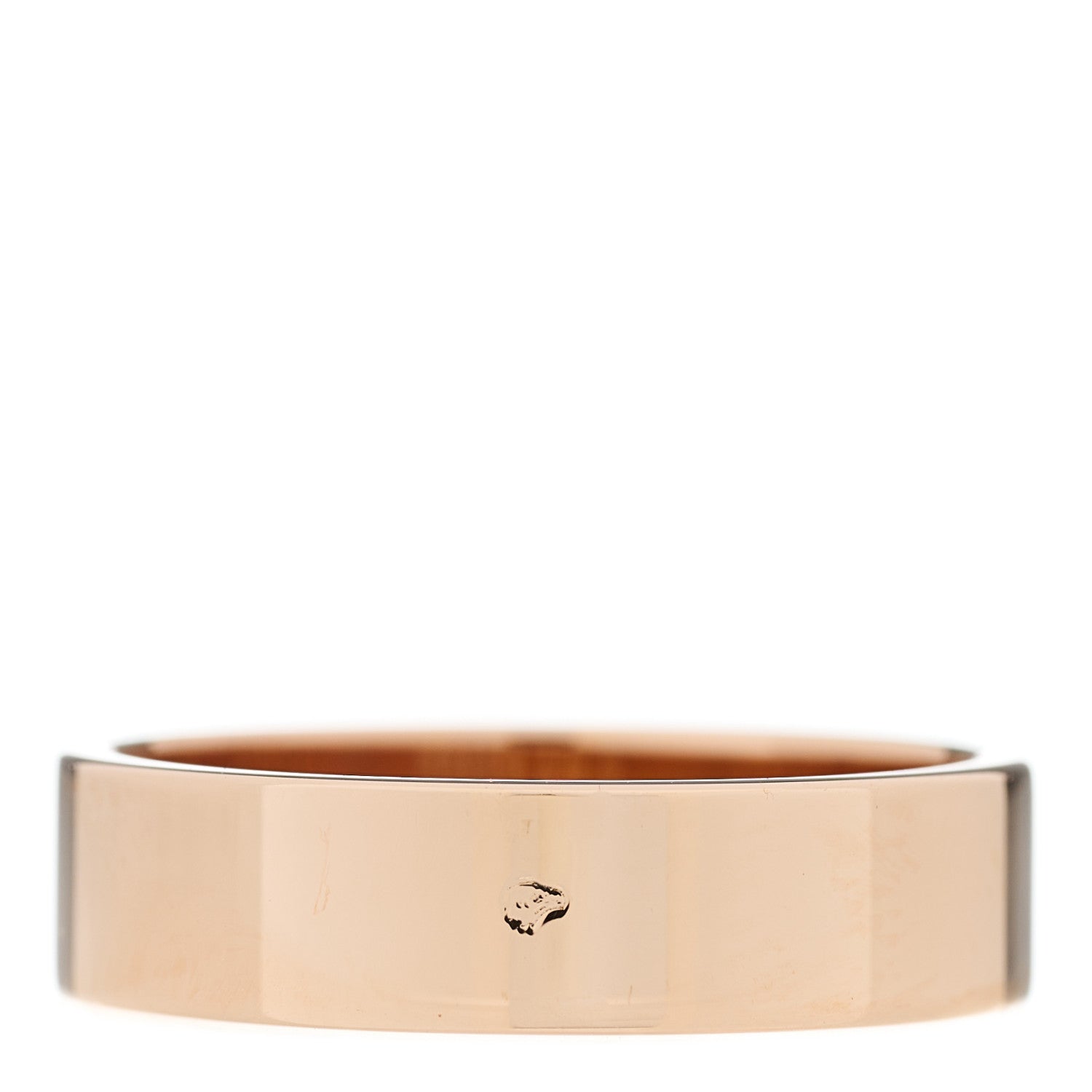 Hermes 18K Rose Gold PM Collier De Chien Ring 53 6.5 3 of 6