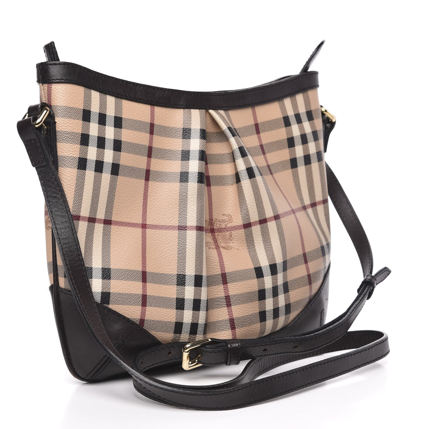 Haymarket Check Hartham Shoulder Bag Chocolate