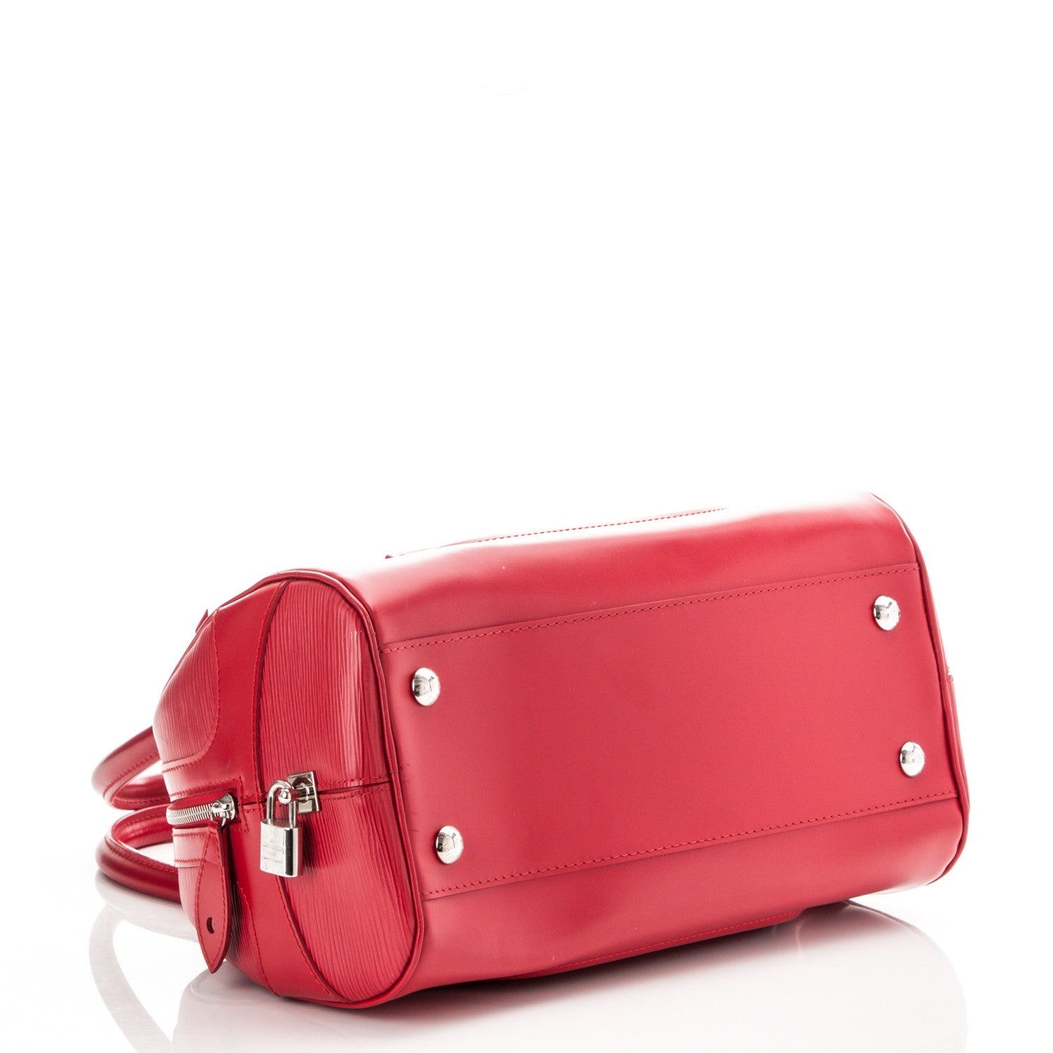 Louis Vuitton Epi Bowling Montaigne PM Rouge 4 of 7