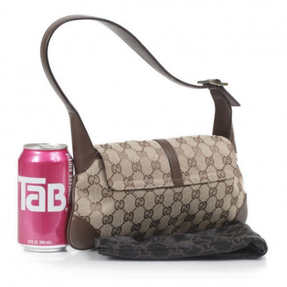 Gucci Monogram Small Shoulder Bag Ebony 2 of 12