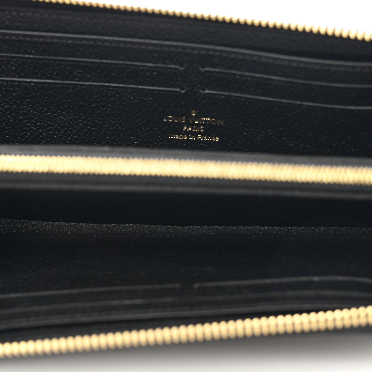 Louis Vuitton Empreinte Clemence Wallet Black 5 of 6