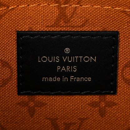 Louis Vuitton Monogram Giant Crafty Neverfull MM GM Pochette Creme Caramel 6 of 9