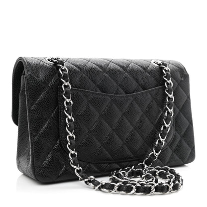 Chanel Caviar Quilted Small Double Flap Black 3 of 11