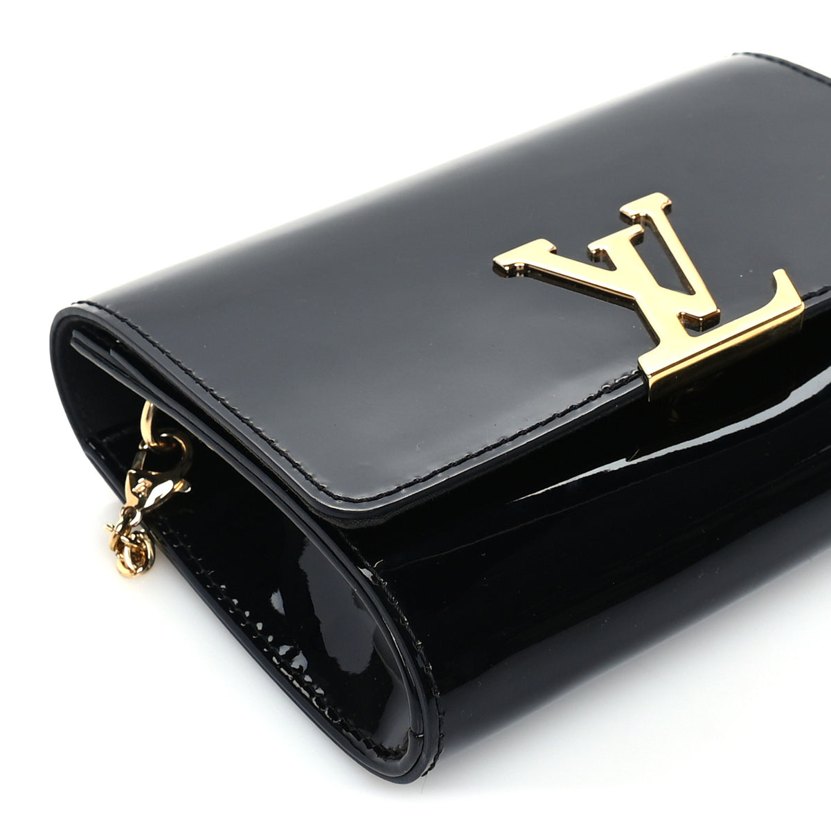 Patent Chain Louise PM Black Black