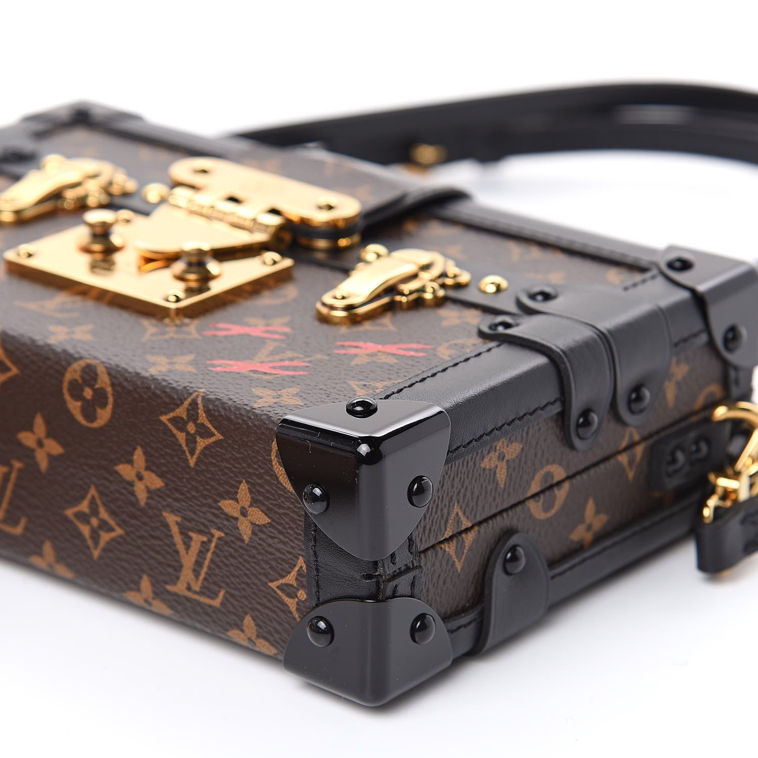 Louis Vuitton Monogram Petite Malle Black 9 of 9