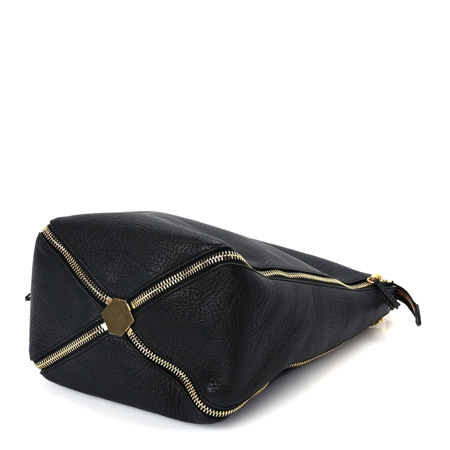Textured Goatskin Camden Black
