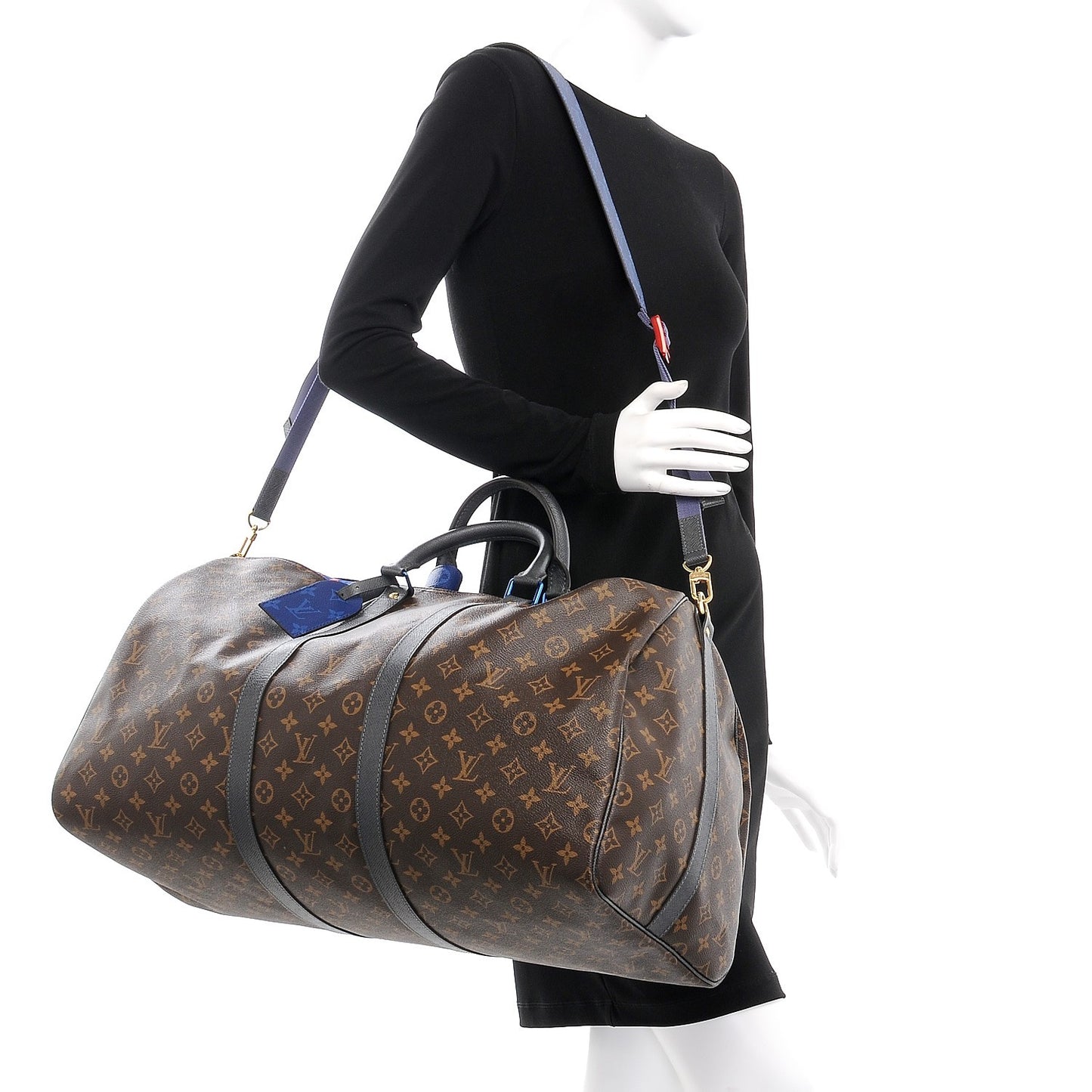 Monogram Taiga Outdoor Keepall Bandouliere 55