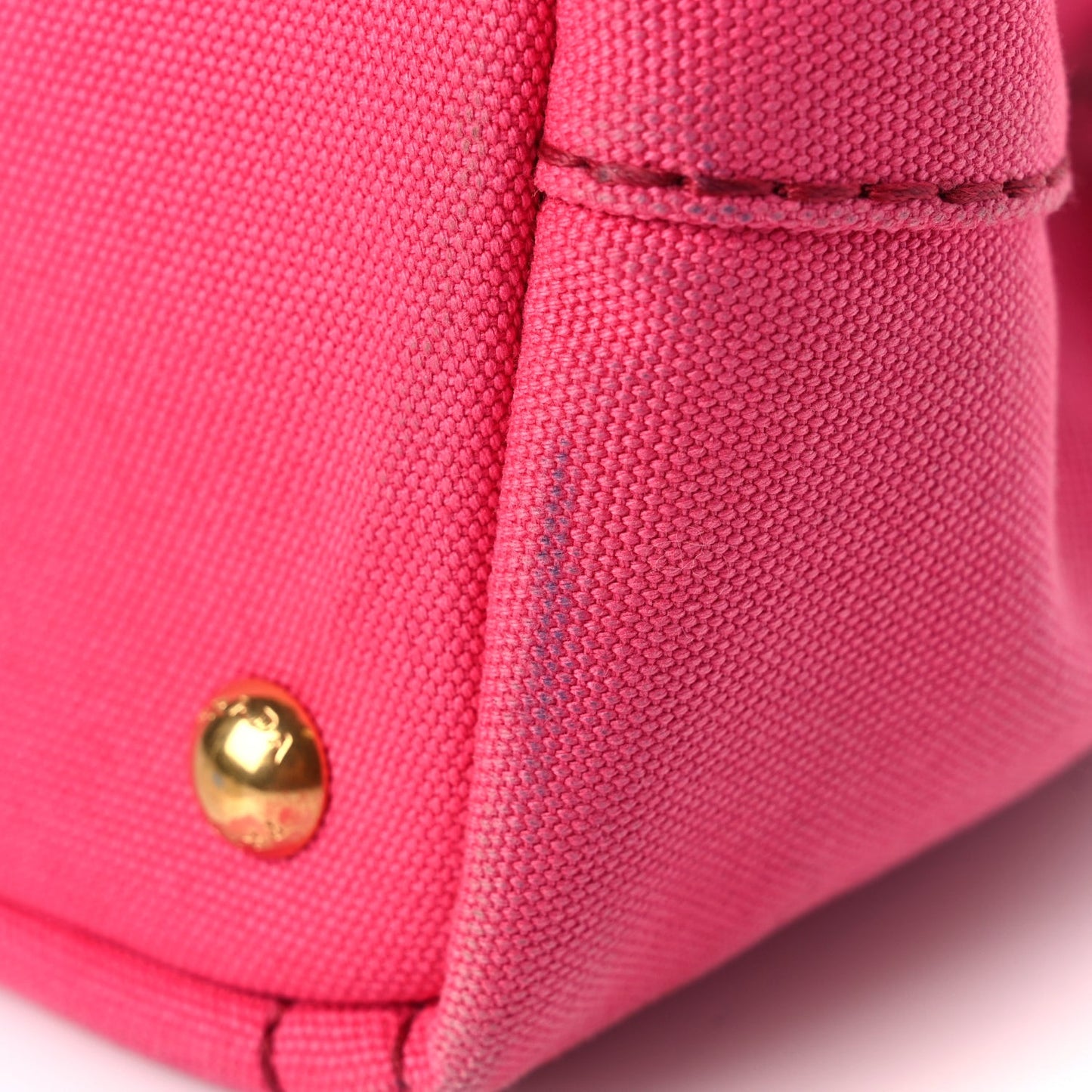 Canapa Small Logo Tote Peonia Peonia