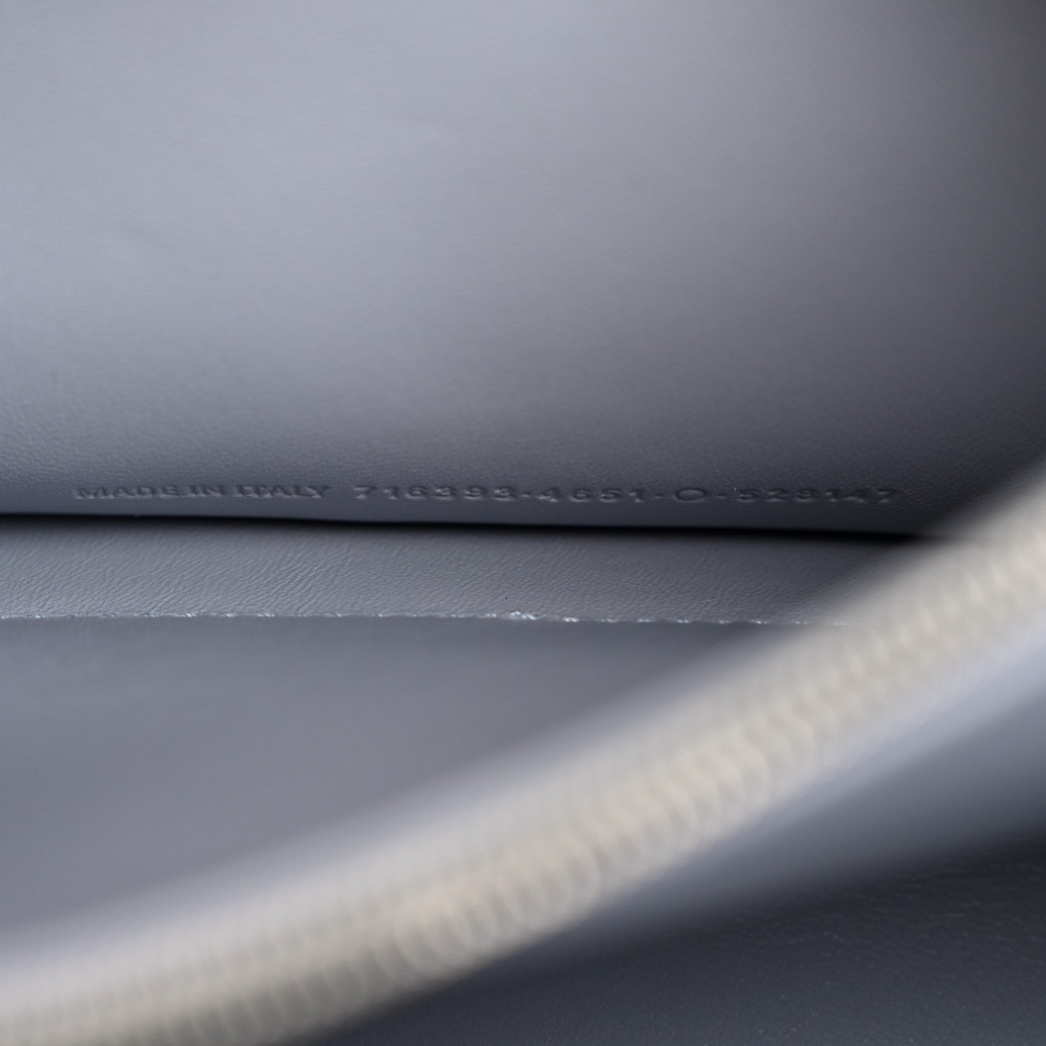 Balenciaga Crushed Washed Denim Quilted Medium Crush Chain Bag Pale Blue 7 of 11