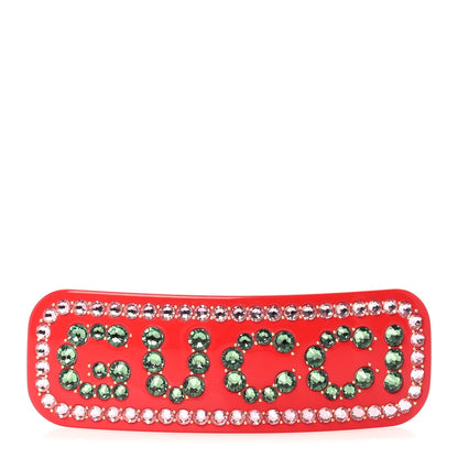 Gucci Resin Crystal Single Hair Barrette Multicolor 1 of 4