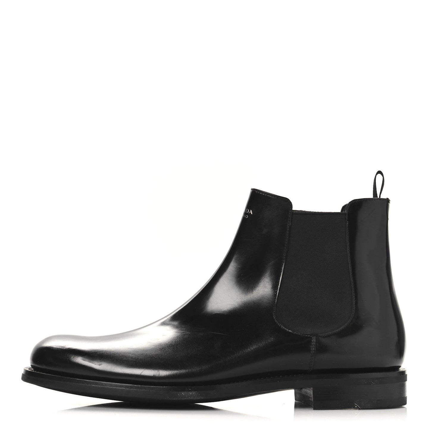 Spazzolato Mens Chelsea Boots 12 Black