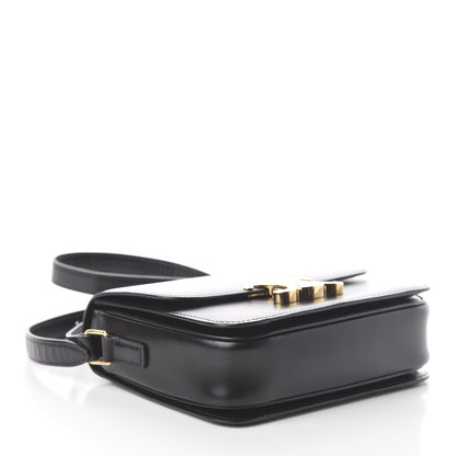 Celine Shiny Calfskin Small Triomphe Black 3 of 8