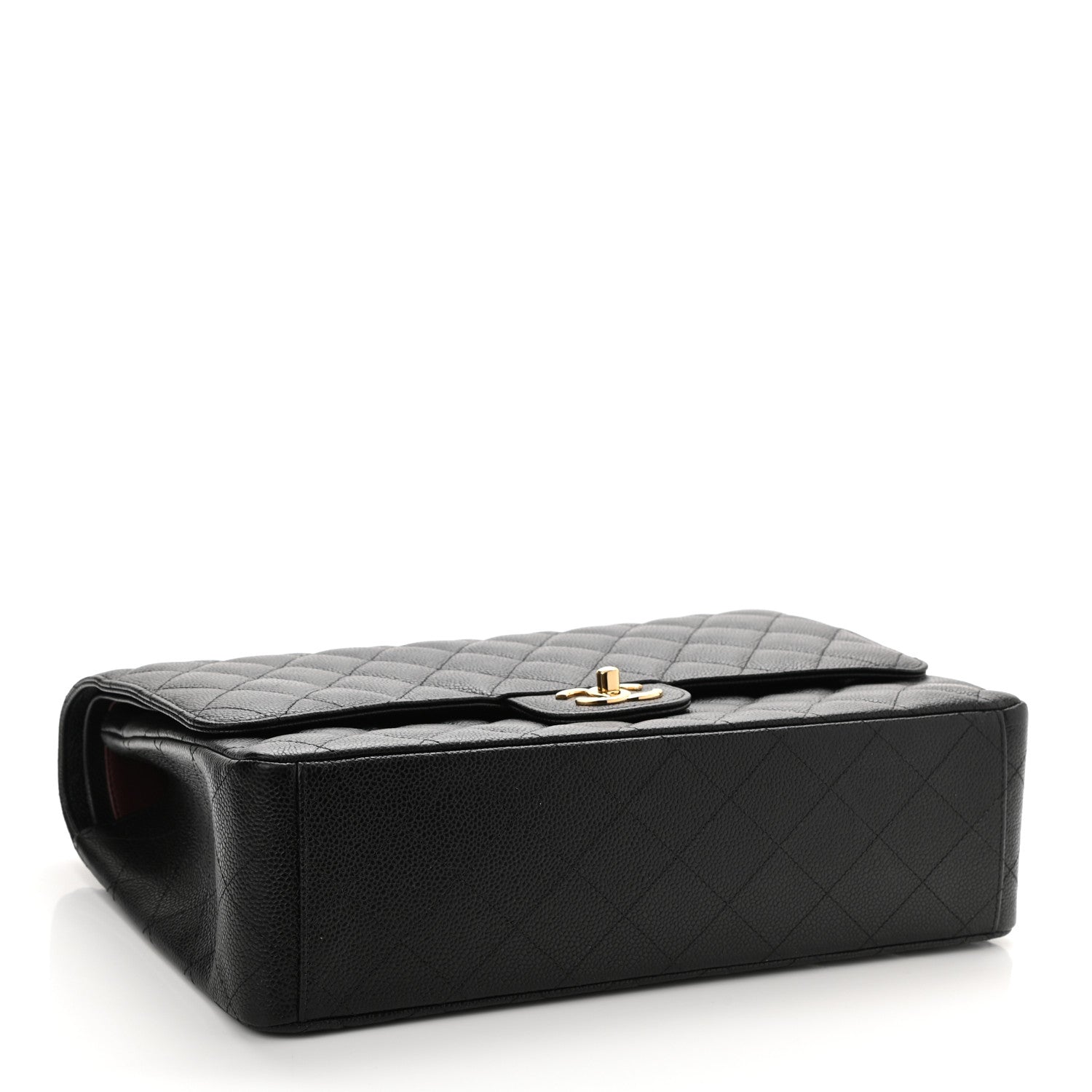 Chanel Caviar Quilted Maxi Double Flap Black 4 of 11