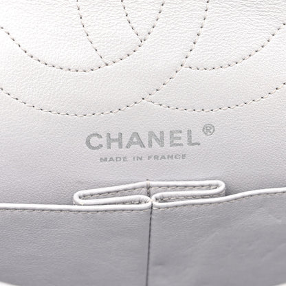Chanel Metallic Lambskin Quilted 2.55 Reissue 226 Flap Silver 5 of 12