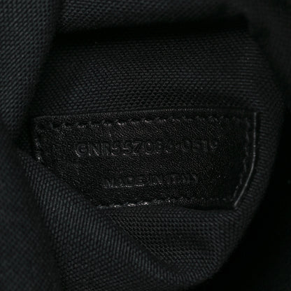 Saint Laurent Canvas Noe Striped Tote Black White 7 of 9