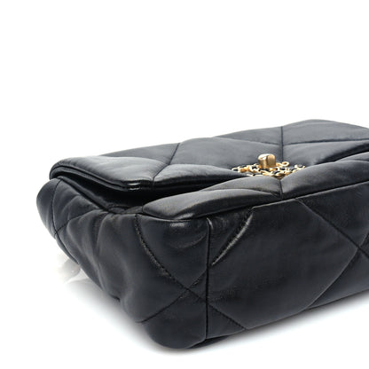 Chanel Lambskin Quilted Medium Chanel 19 Flap Black 8 of 9