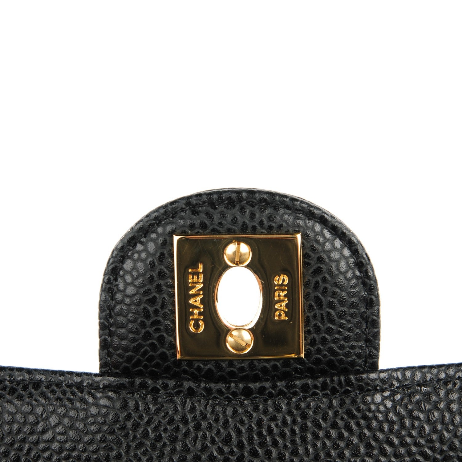 Chanel Caviar Quilted Mini Square Flap Black 7 of 9