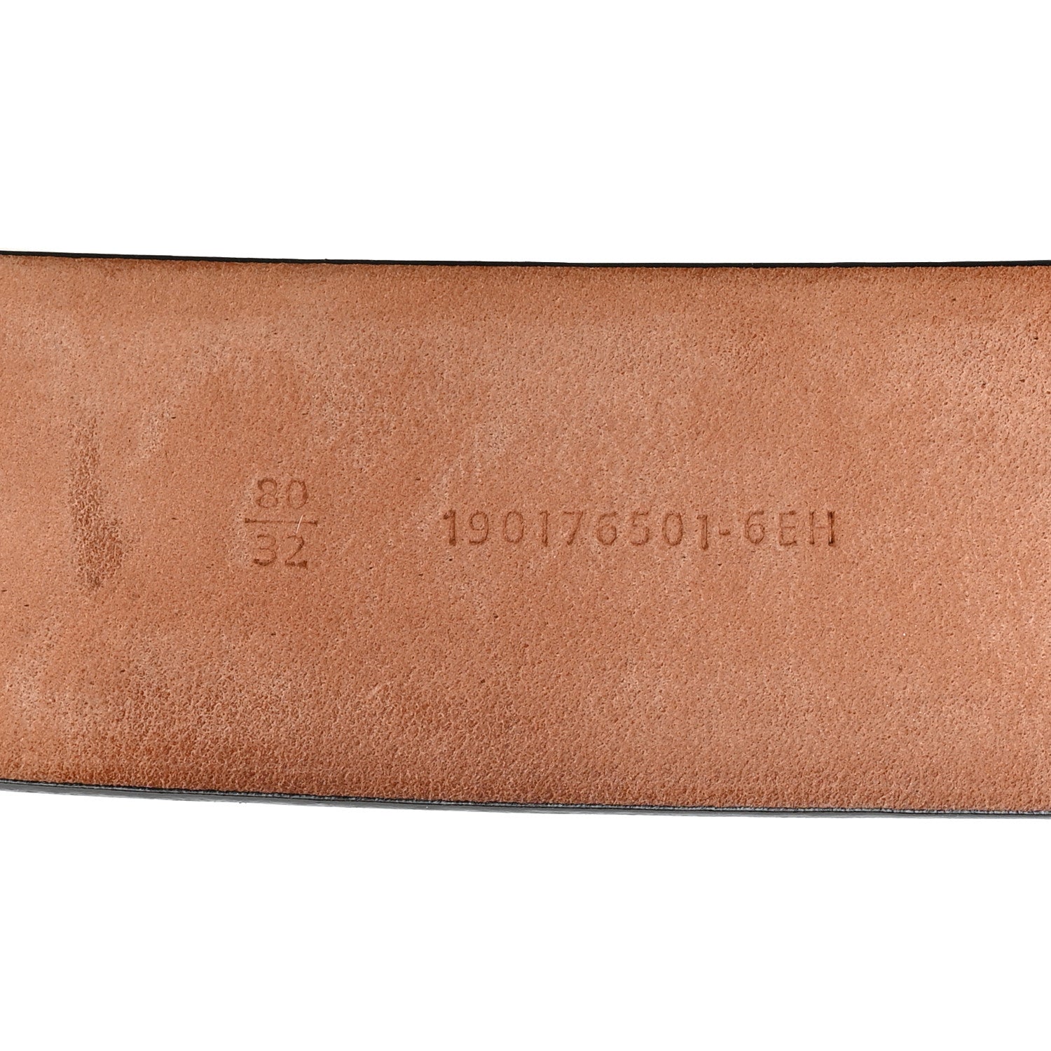 Fendi Vitello Box F Corner Belt 80 32 Black 3 of 8