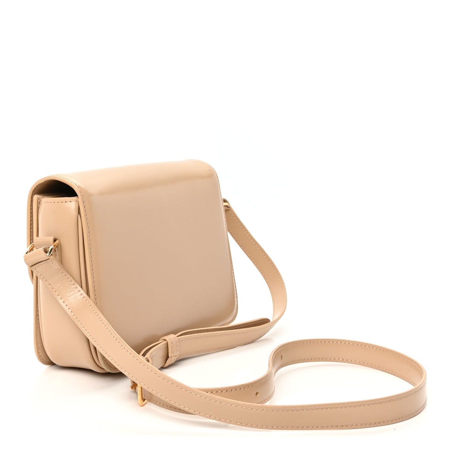 Shiny Calfskin Teen Triomphe  Nude