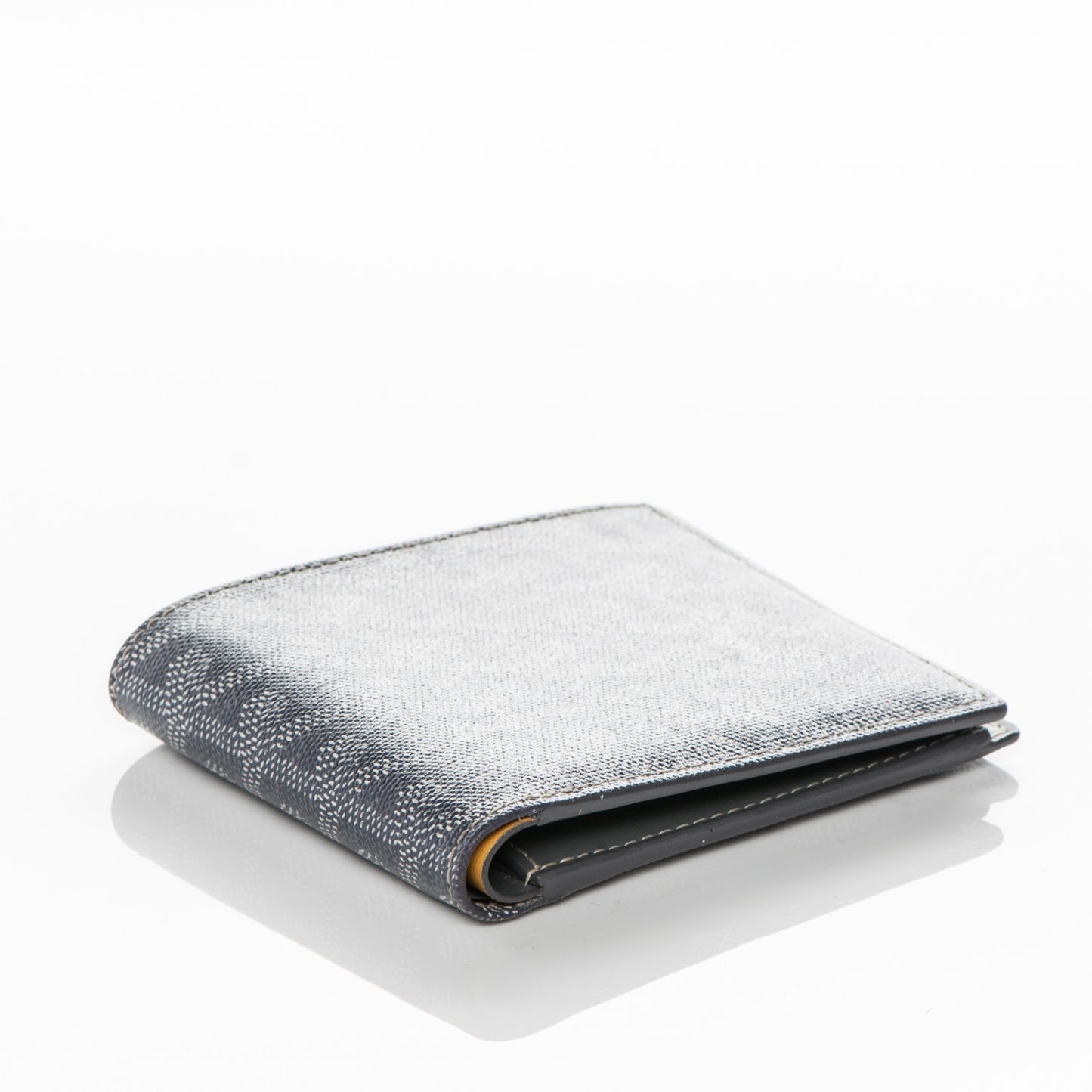 Goyardine Saint Florentin Bi-Fold Wallet Grey
