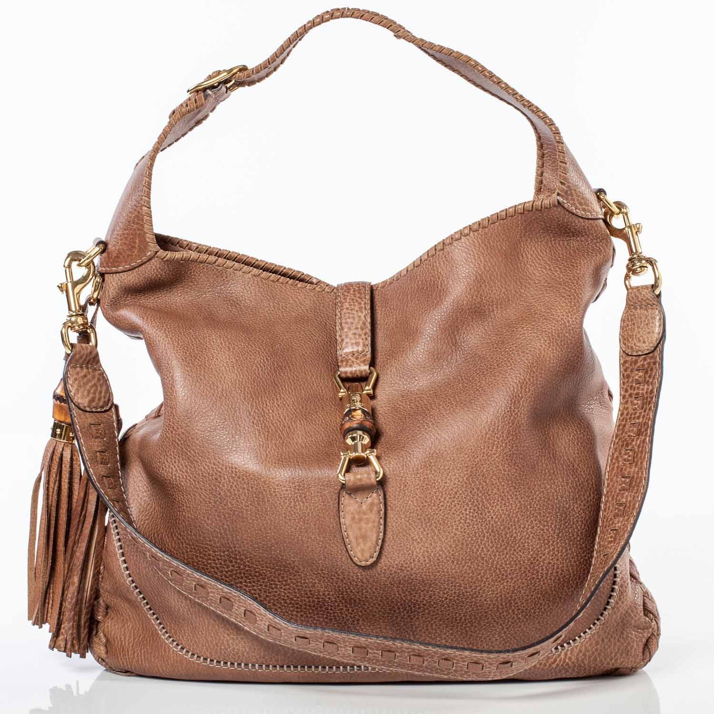 Leather Large New Jackie Hobo