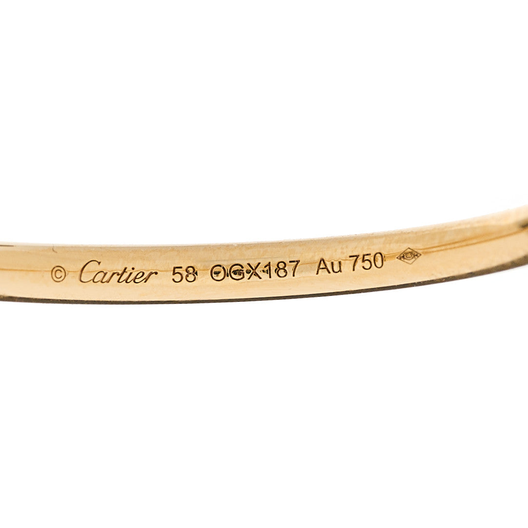 Cartier 18K Yellow Gold Small Juste Un Clou Ring 58 8.25 5 of 5