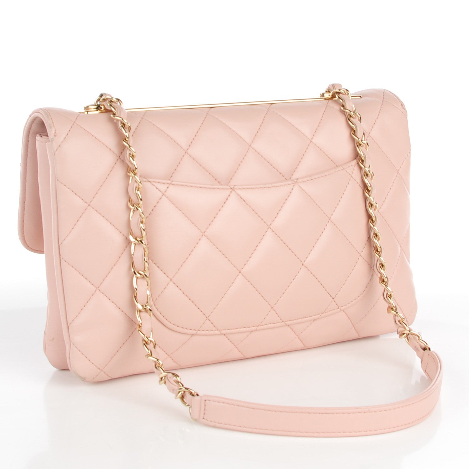 Chanel Lambskin Quilted Trendy CC Flap Pink 3 of 16