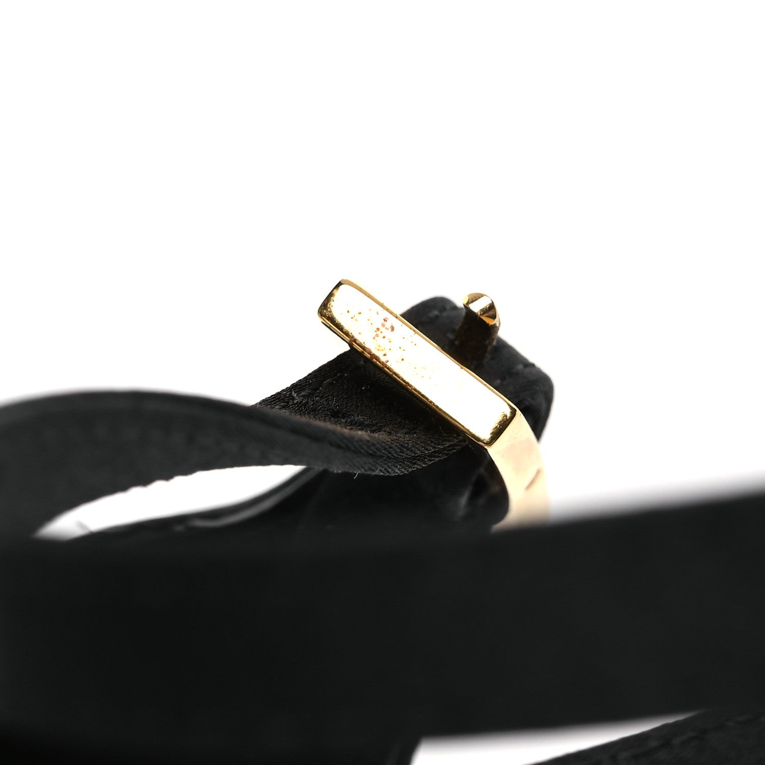 Lanvin Satin Sequin Small Swan Bucket Bag  Black 13 of 14