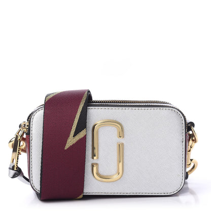 Marc Jacobs Saffino Small Snapshot Camera Bag Silver Multicolor 1 of 13