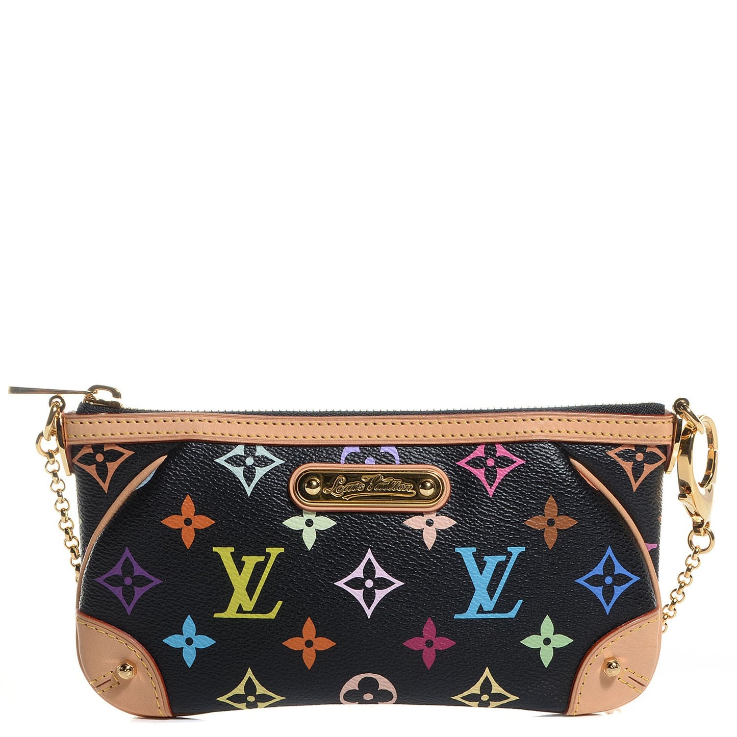 Monogram Multicolor Pochette Milla MM Black
