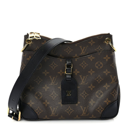 Louis Vuitton Monogram Odeon PM  Black 1 of 8