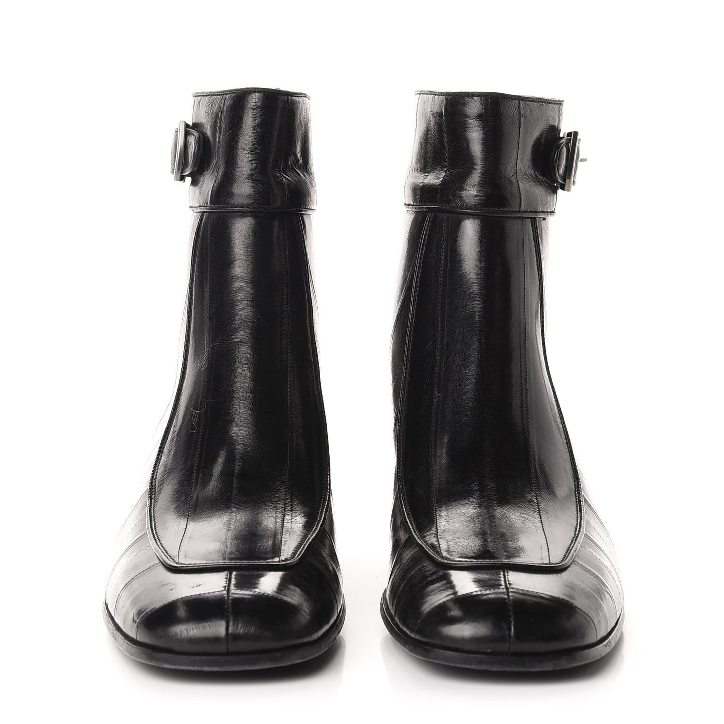 Eel Mens Miles Ankle Boots 44 Black