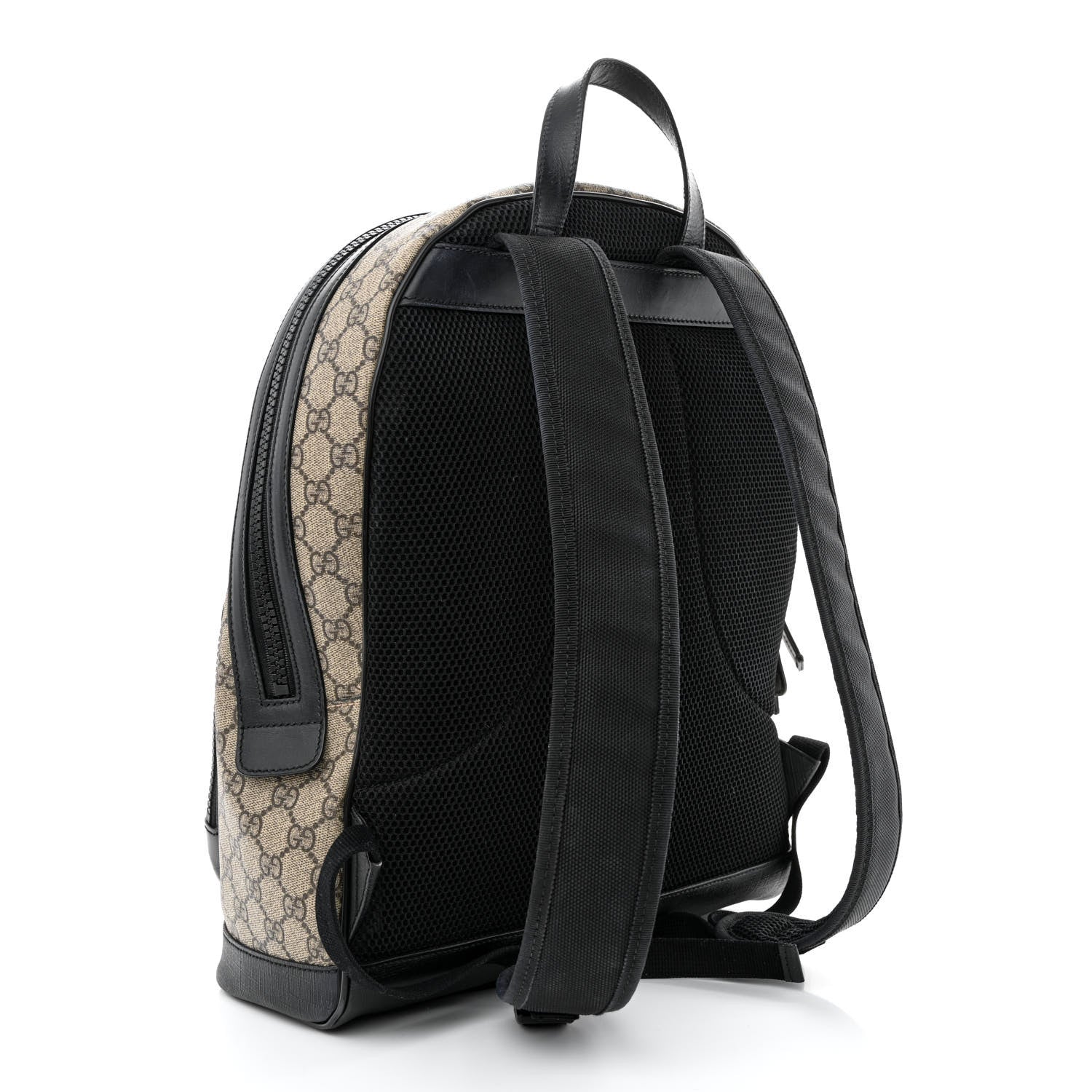 Gucci GG Supreme Monogram Medium Backpack Black 3 of 11