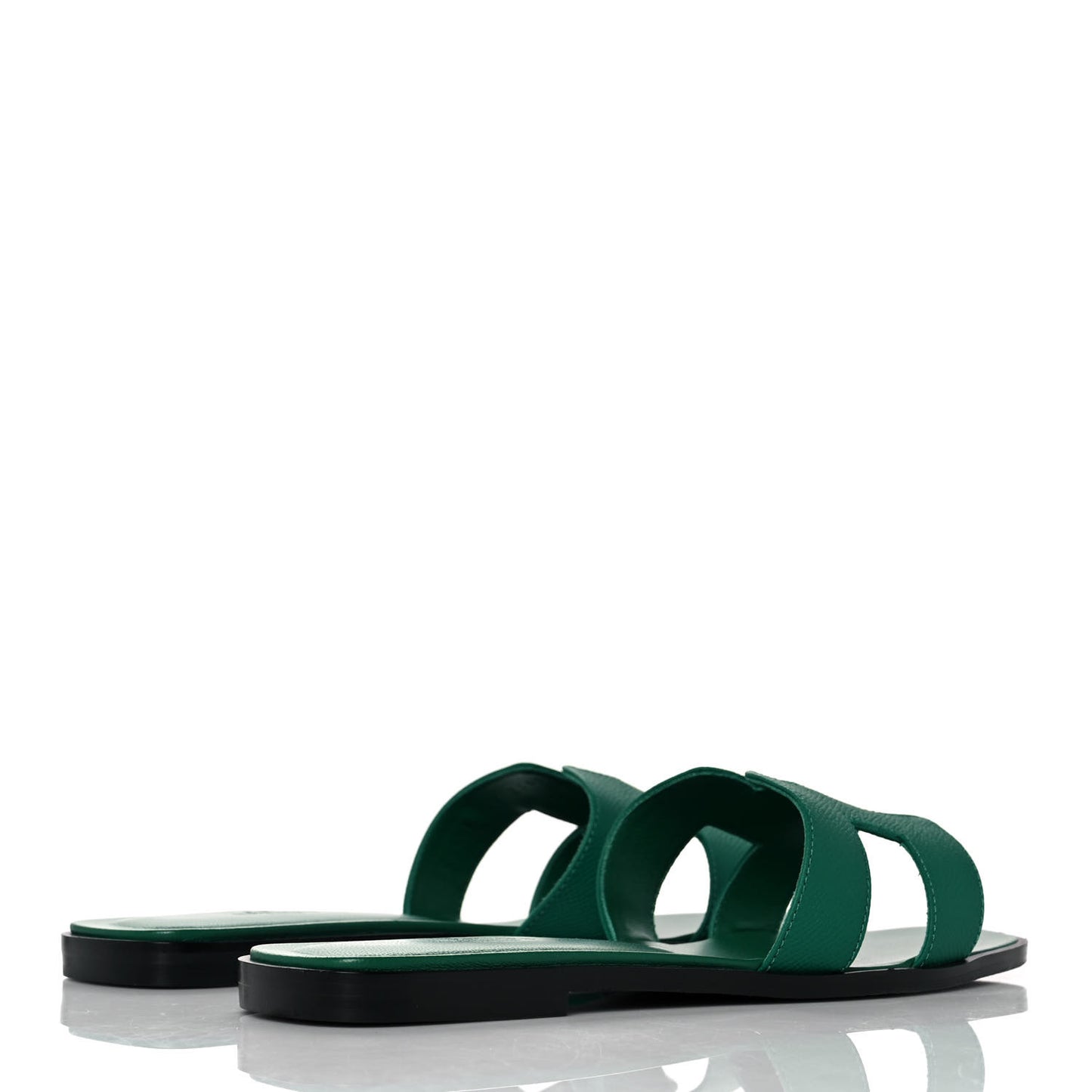 Epsom Oran Sandals 40.5 Vert Emeraude