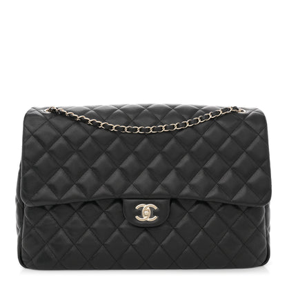 Chanel Caviar Quilted XXL Travel Flap Bag Black 1 of 10