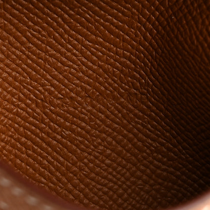 Hermes Epsom Bearn Compact Wallet Gold 7 of 11