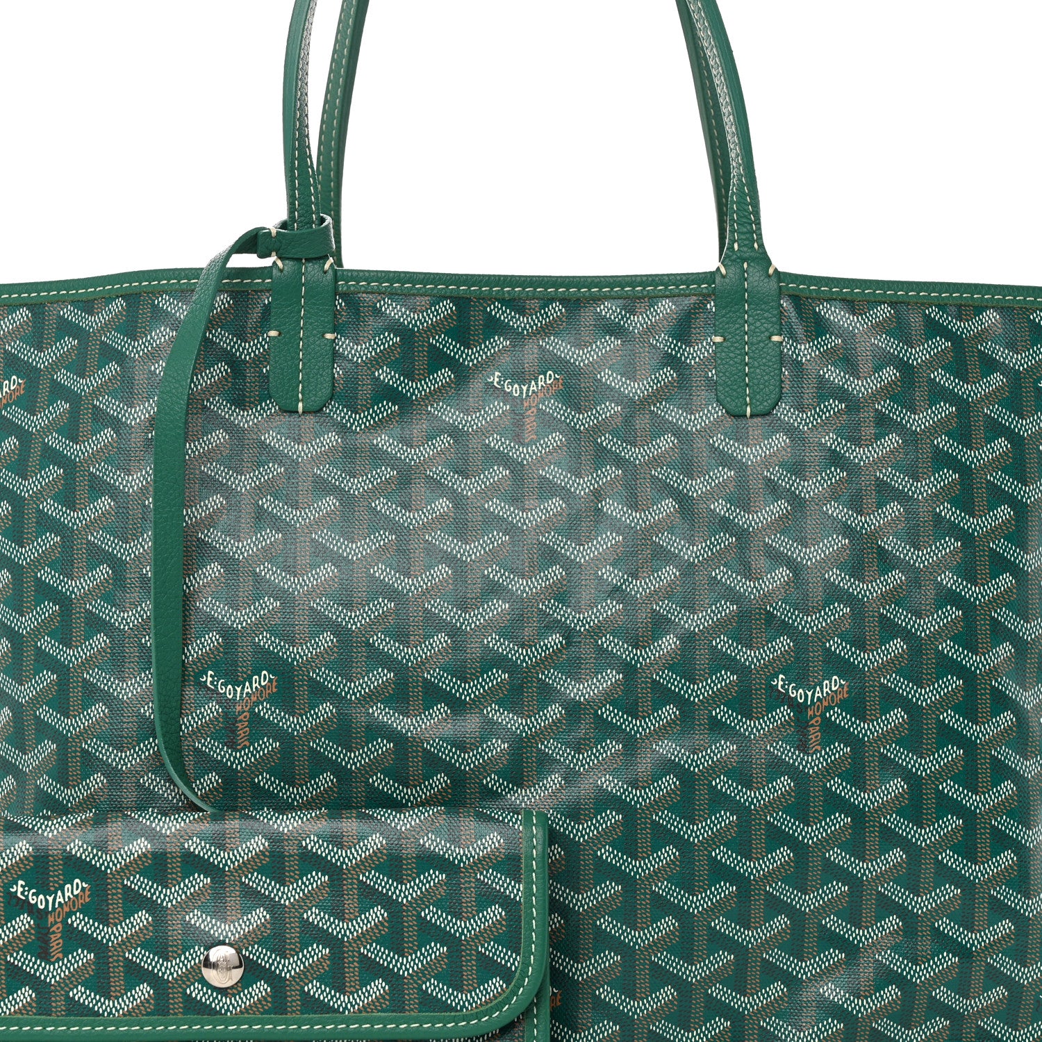 Goyard Goyardine Saint Louis PM Green 7 of 10