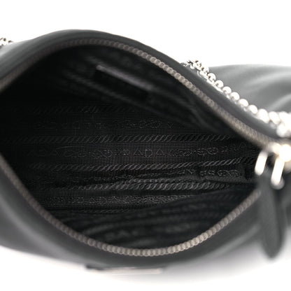 Prada Re-Nylon Saffiano Re-Edition 2005 Shoulder Bag Black 4 of 9
