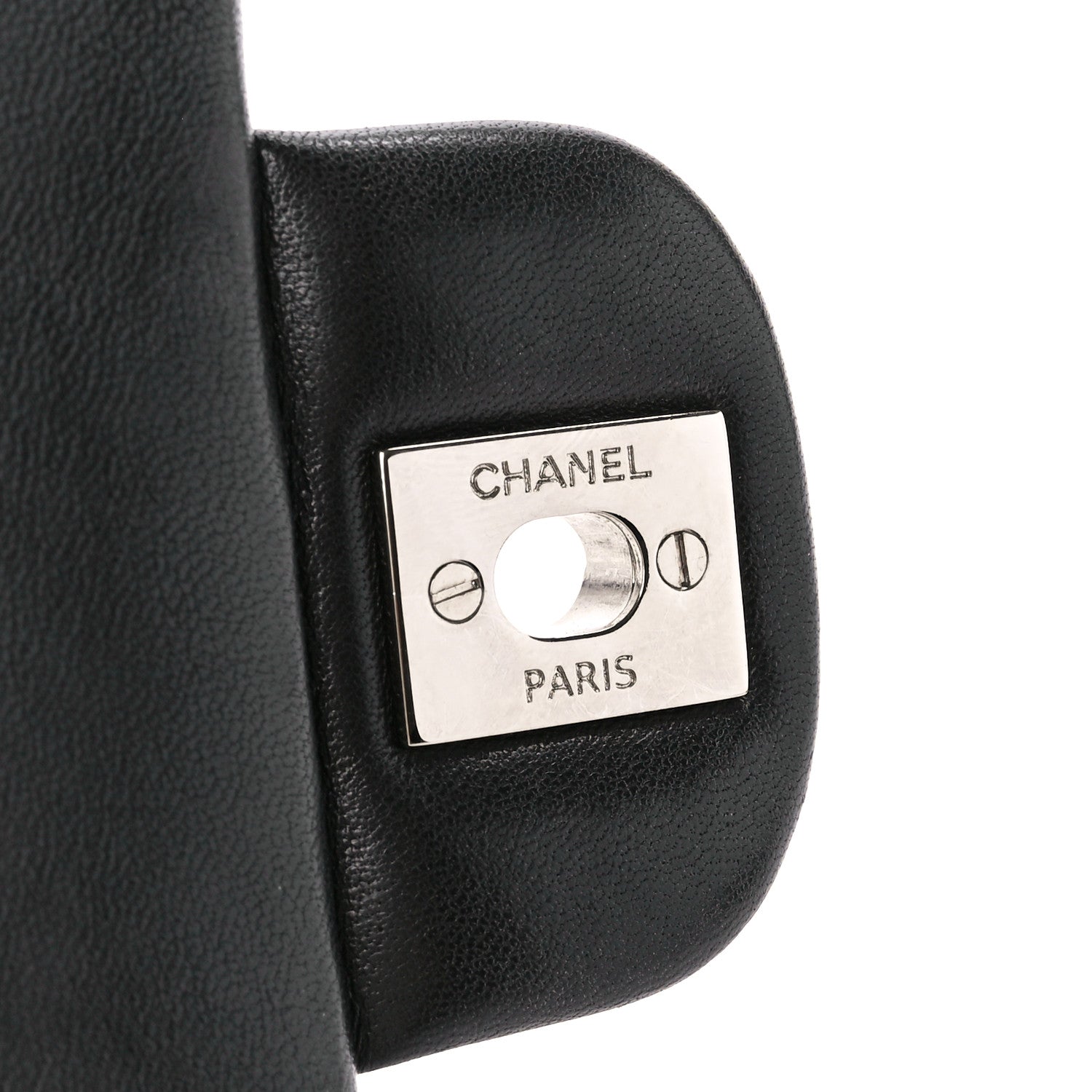 Chanel Lambskin Quilted Mini Rectangular Flap Black 7 of 13