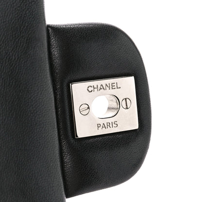 Chanel Lambskin Quilted Mini Rectangular Flap Black 7 of 13