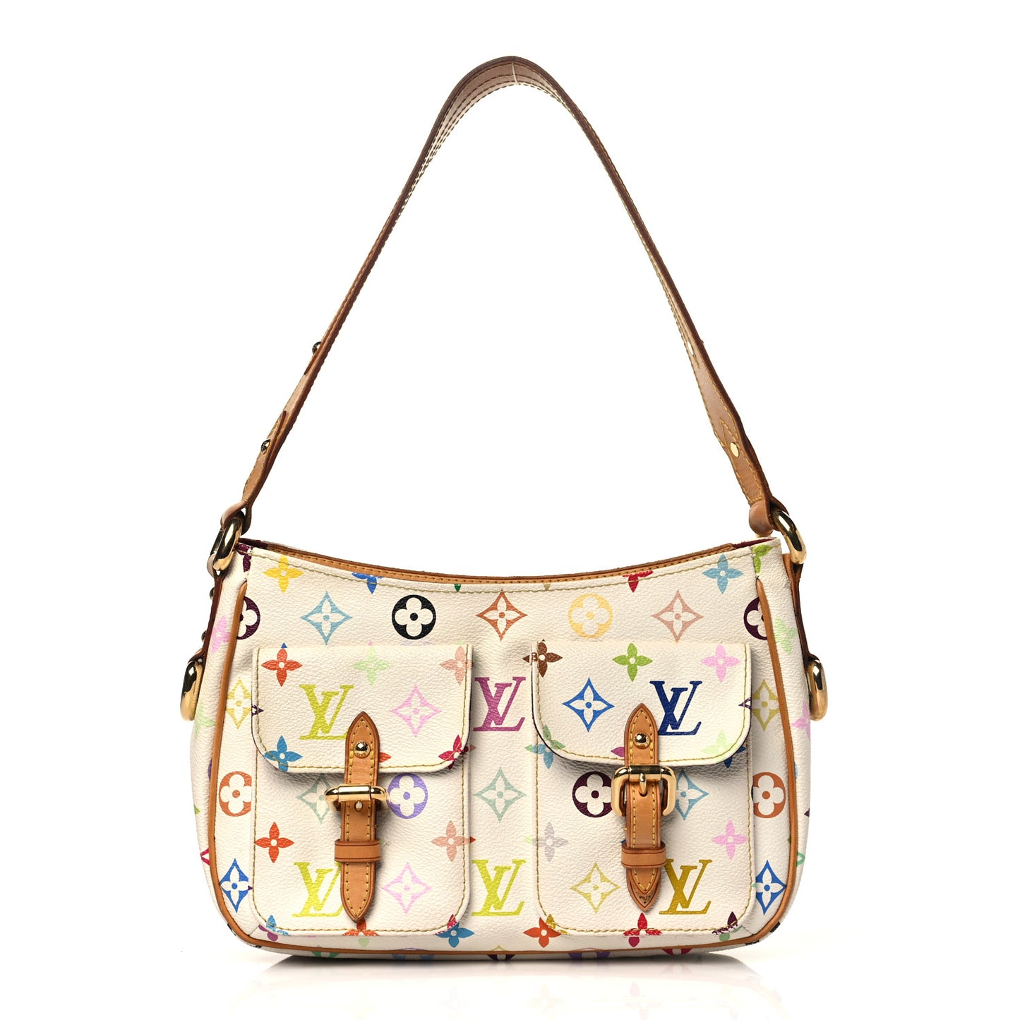 Monogram Multicolor Lodge PM White