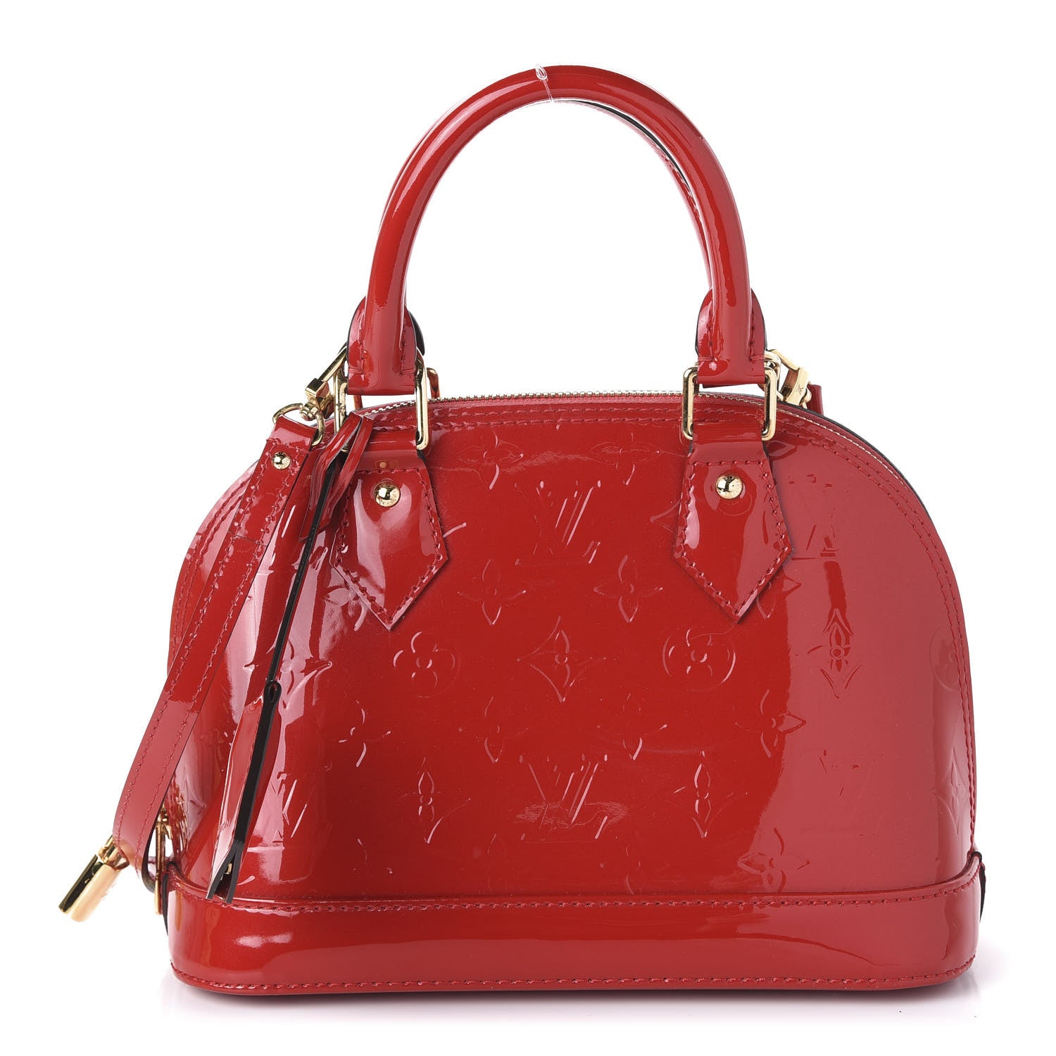 Louis Vuitton Vernis Alma BB Cherry 1 of 12